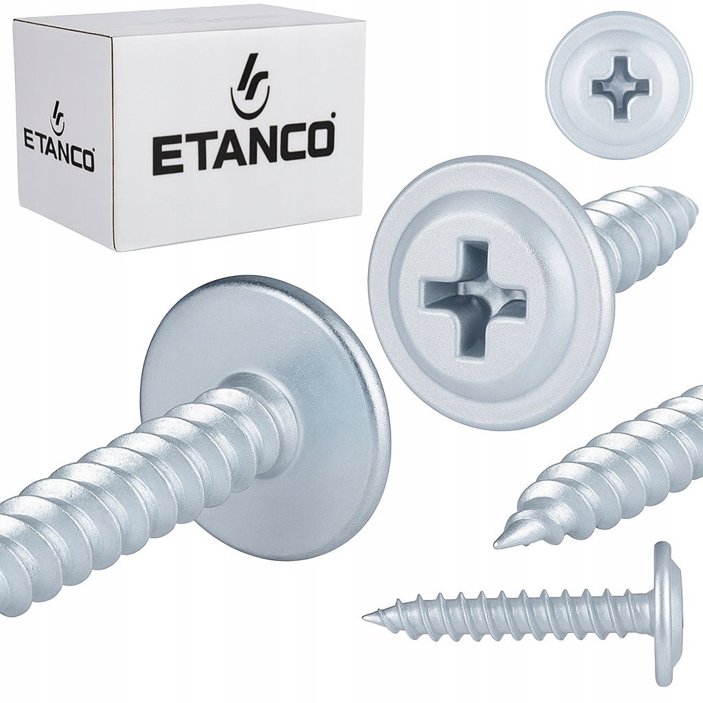 Wkręty podkładkowe Etanco do drewna 4,2x30mm, ocynk GM-S 500szt.