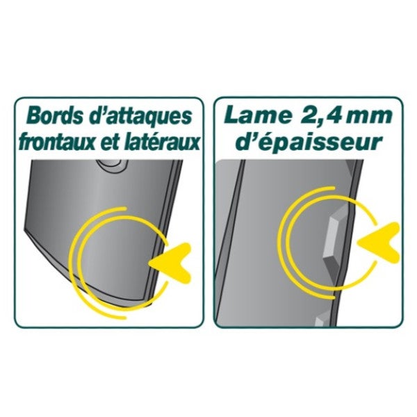 Louchet Senlis Duopro - 28 cm manche pomme Novagrip - 3
