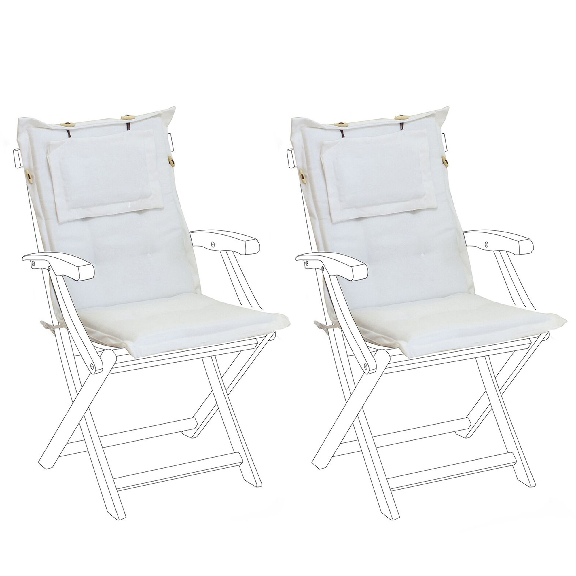 Set Di 2 Cuscini Letto EIUE 50x70 Cm – Morbidi In Microfibra, Traspiranti, Lavabili, Imbottitura In Fibra Di Poliestere, Bianco
