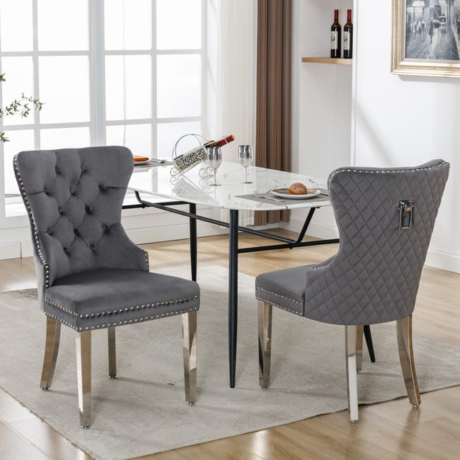 Lot de 2 chaises scandinaves pas cher Lot de 2 chaises scandinaves pas cher