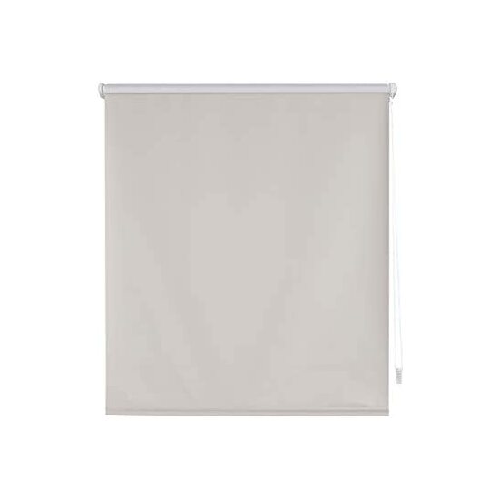 Blindecor | estor enrollable sin herramientas easyfix opaco liso - medidas estor: 42x180 - medida tela estor: 39x175 - estor gris plata