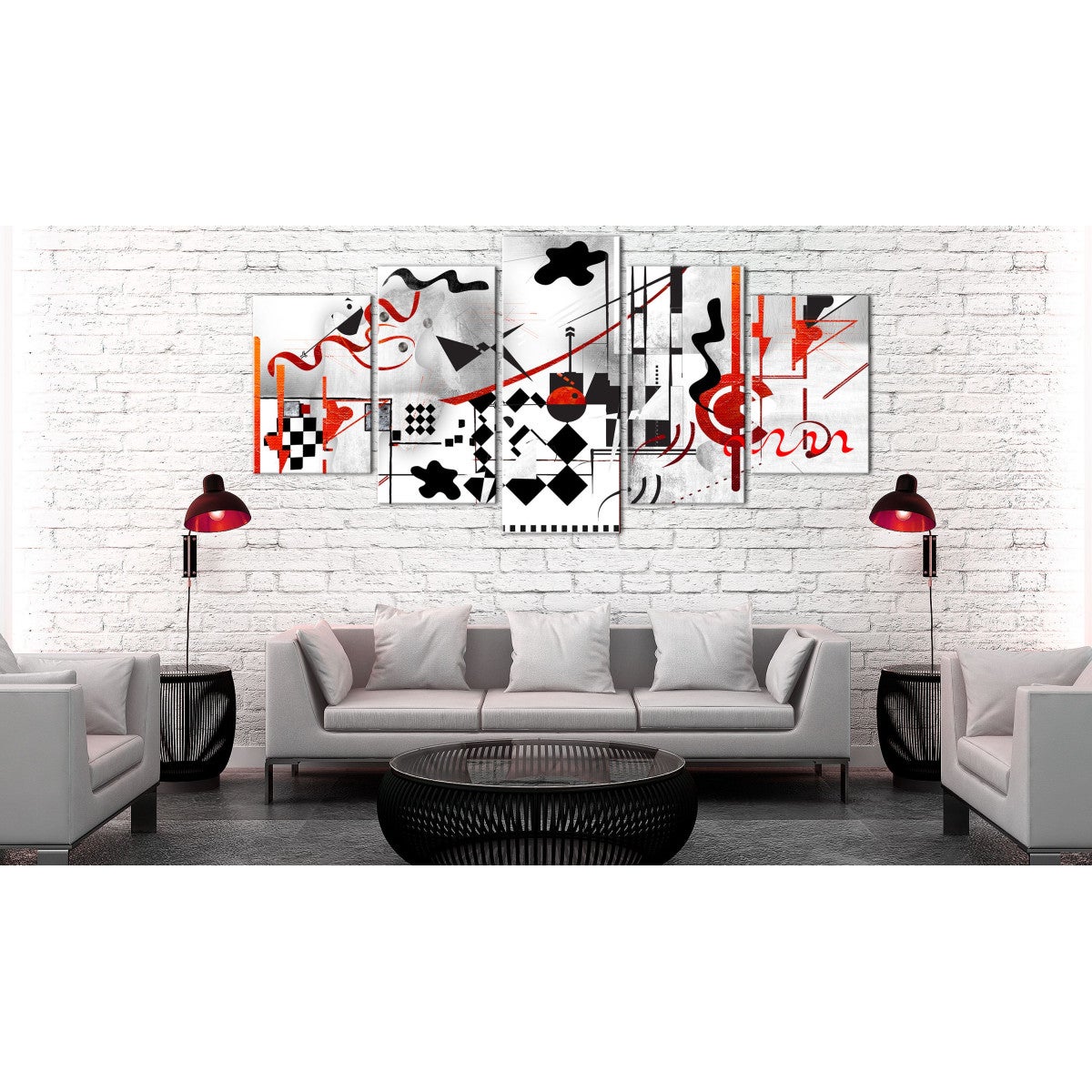 Tableau Imprimé 5 Panneaux 