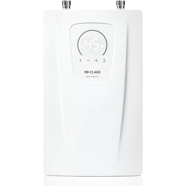 Scaldabagno istantaneo compatto display LED CEX 9-U 8,8 kW 230V 38A
