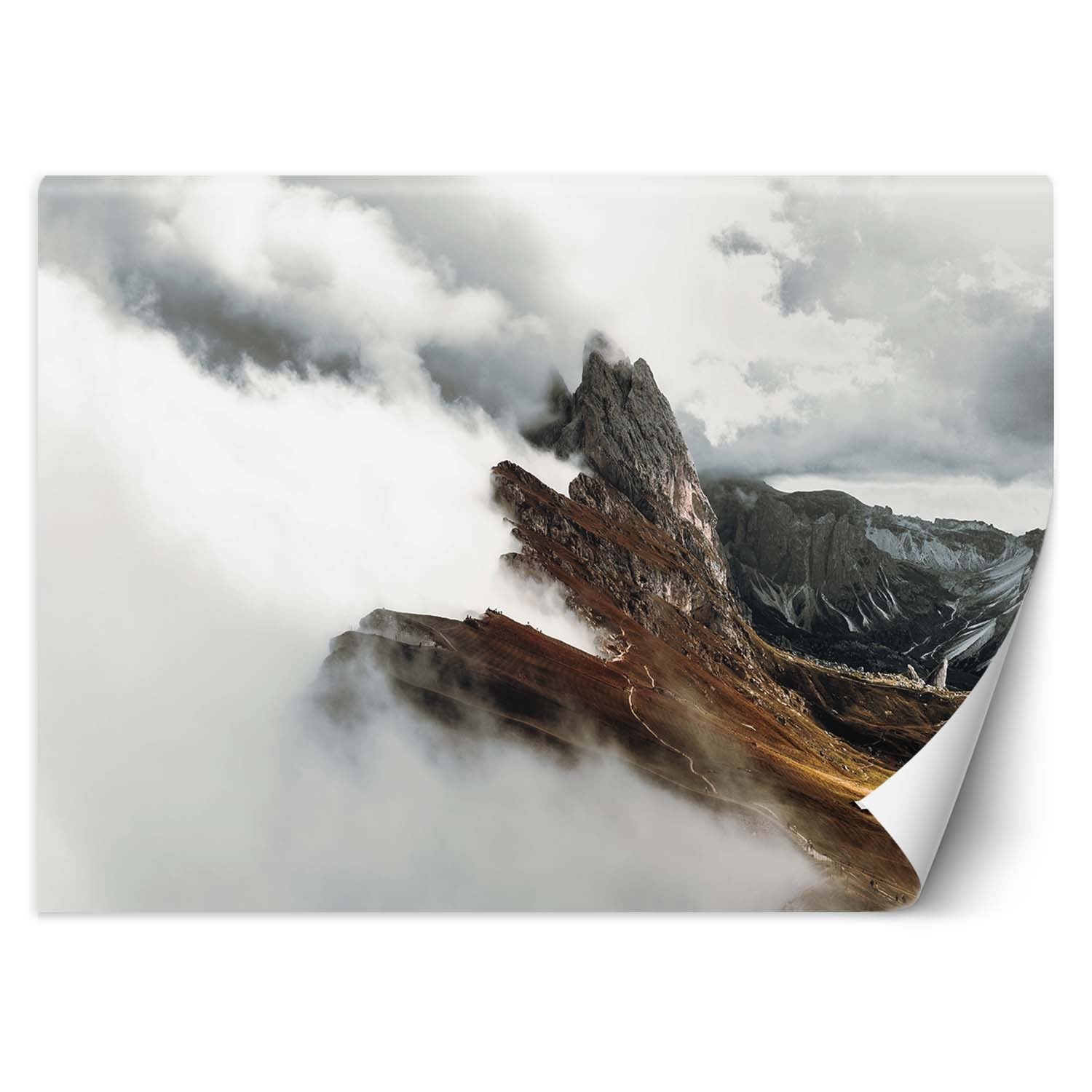 Fototapeta, Góry mgła chmury 450x315