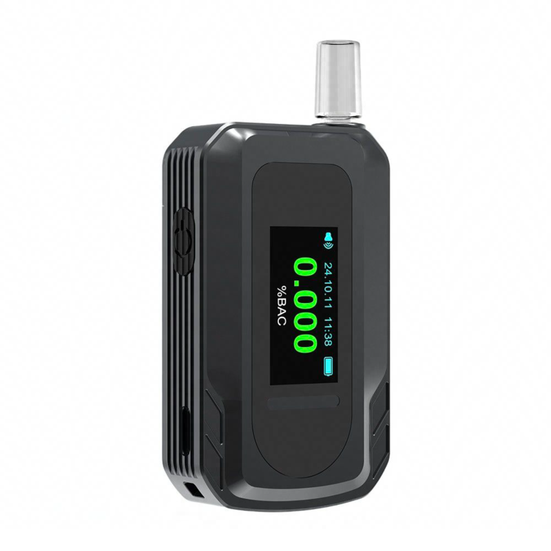 Testeur d'alcool électrochimique portable, détecteur à respiration  rechargeable Type-C avec alarme lumineuse, mètre d'alcool D2000
