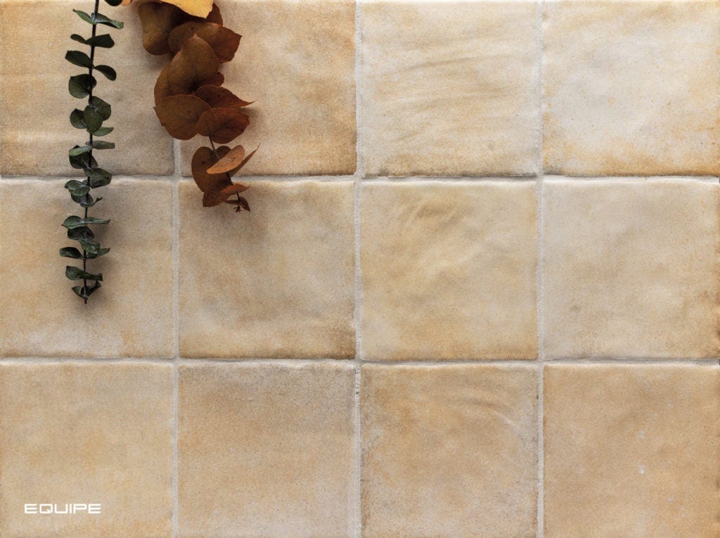 6m² Carrelage Mural Effet Zellige Marron Caramel Mat SABBIA 10x10 cm ...