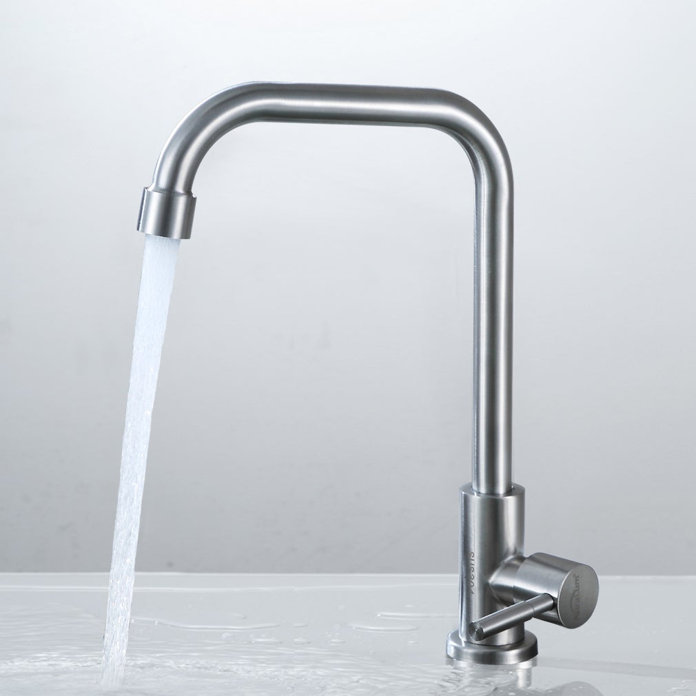 Miscelatore in acciaio inox con erogatore per acqua purificata