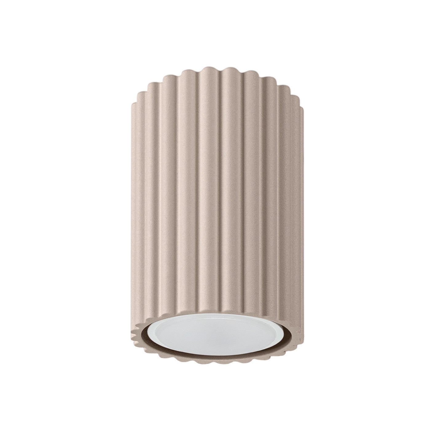 Reflektor sufitowy Spot KARBON taupe 1xGU10x10W wym: 10 x 6,5 x 6,5 cm IP20 Sollux Lighting