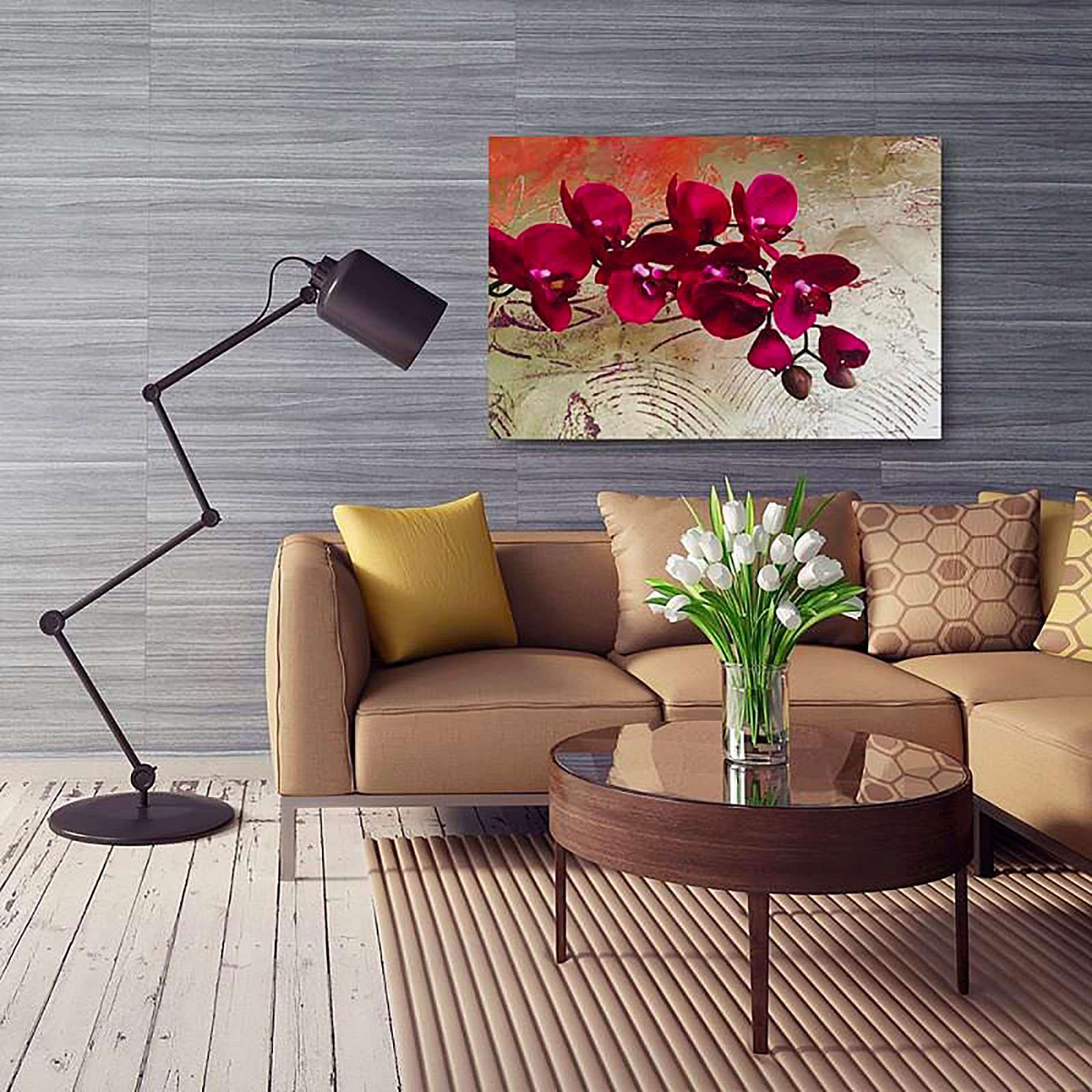 Tableau orchidées 10 - 80 x 60 cm - 5