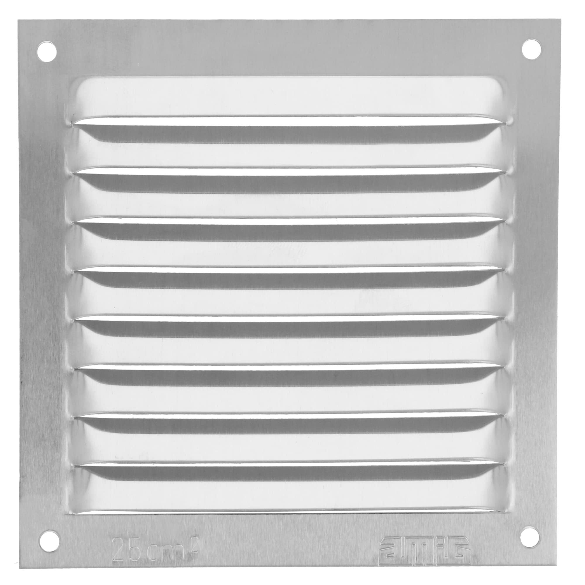 Amig - Grille de ventilation carrée en Aluminium | Grilles d'aération ...