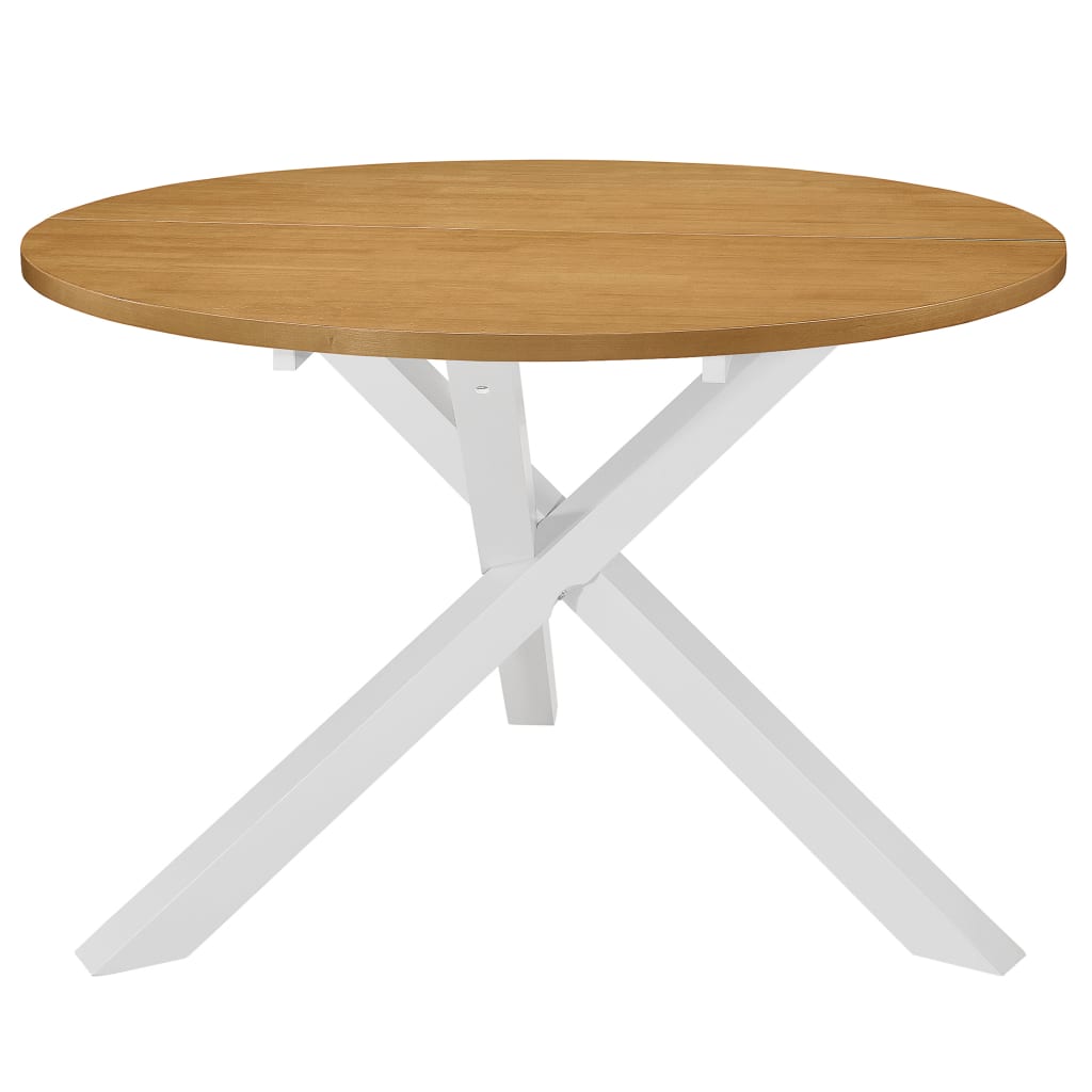 Mesa Jardín Plegable Teca Maciza 110x75 Cm - Madera Durable, Diseño Plegable, Para Terraza, Patio O Balcón