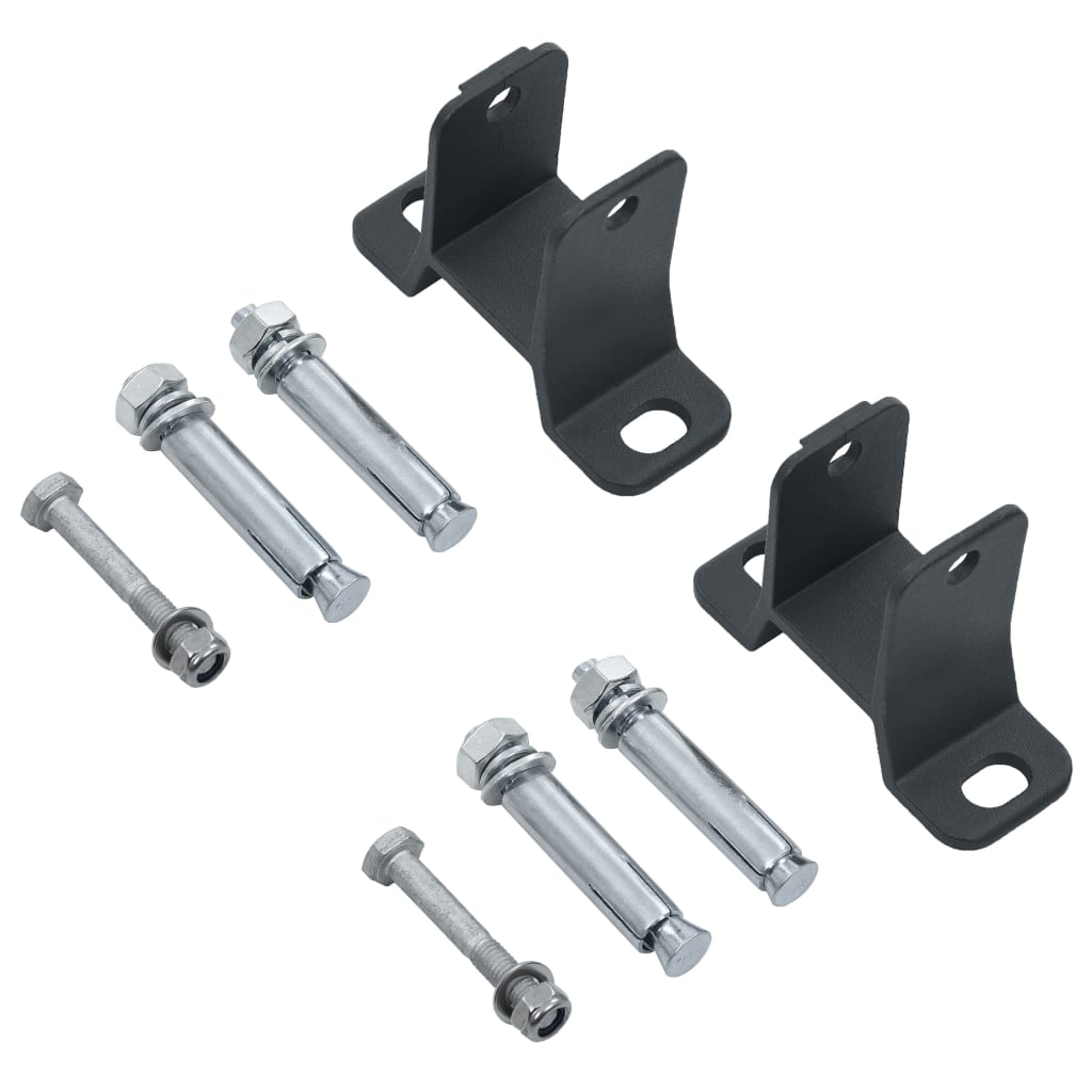 Maison Exclusive - Tenda da Sole Retrattile Manuale 500x350 cm Blu e Bianca - 6