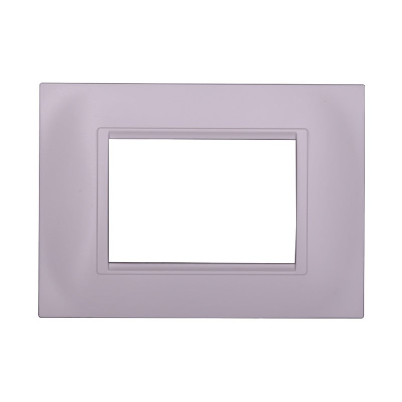 Placca Interruttore Bticino Livinglight - 3 Moduli, Bianco, Tecnopolimero