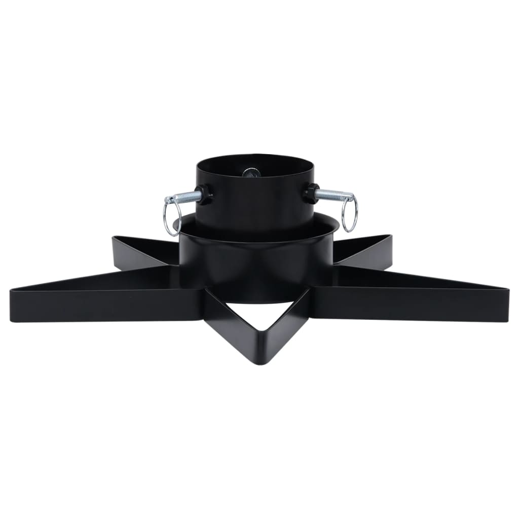 Suporte para árvore de Natal 47x47x13,5 cm preto vidaXL - 2