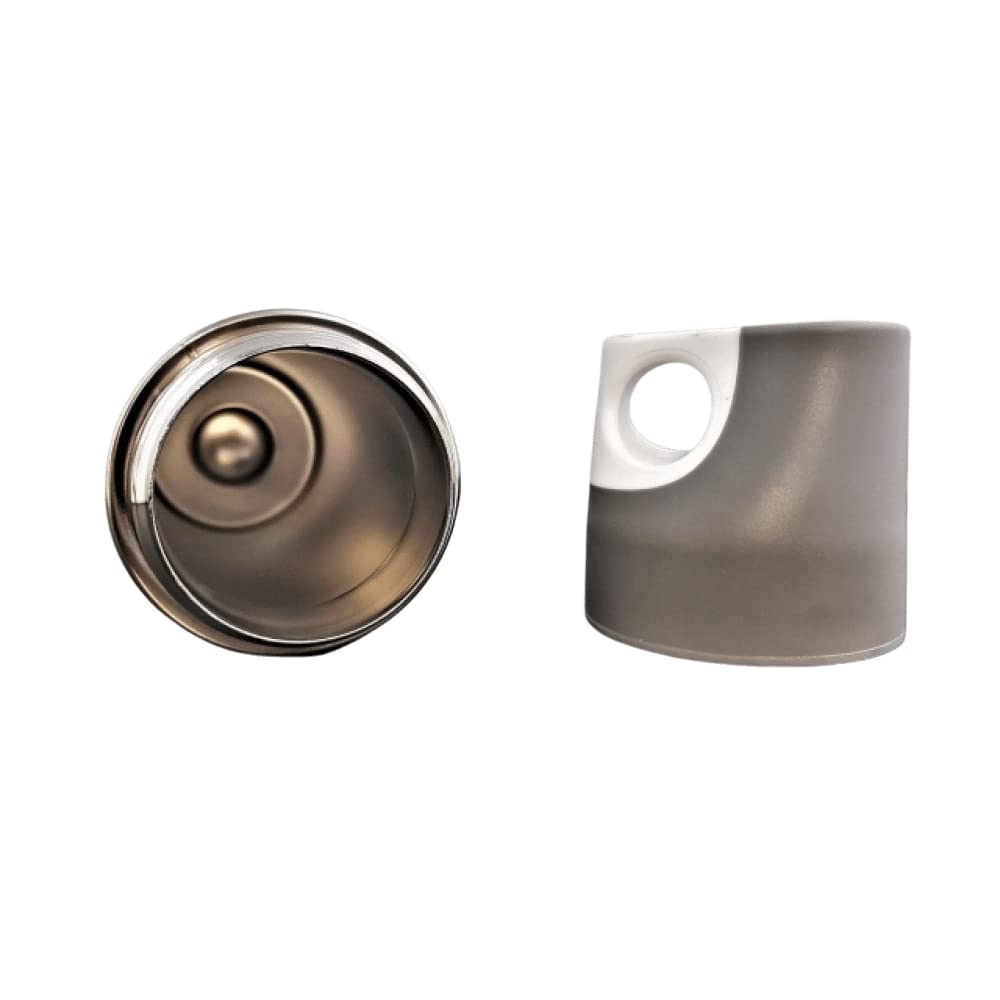 PARENZA. - Bottiglia termica in acciaio da 500 ml/Thermos a doppia parete - Bevande calde o fredde - Grande capacità - 3