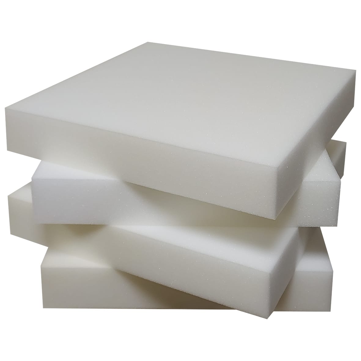 SaRani Imbottitura per Cuscini Spessore Sedie Gommapiuma Coprisedie Morbida 30 kg/MC (50 x 50 x 4 cm