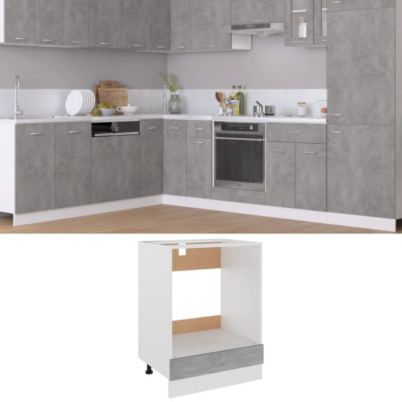 Mobiletto Con Cassetto VidaXL In Rovere Marrone - 40x46x81,5 Cm, Legno Multistrato Per Cucina - Foto 9
