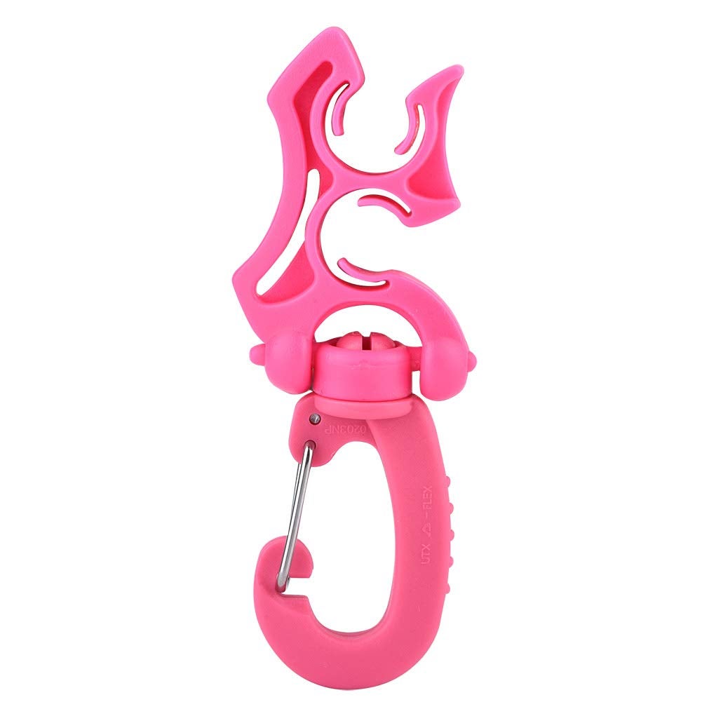 Support Double Tuyau Régulateur Plongée BCD – Clip 3 Tuyaux Rotatif 360°