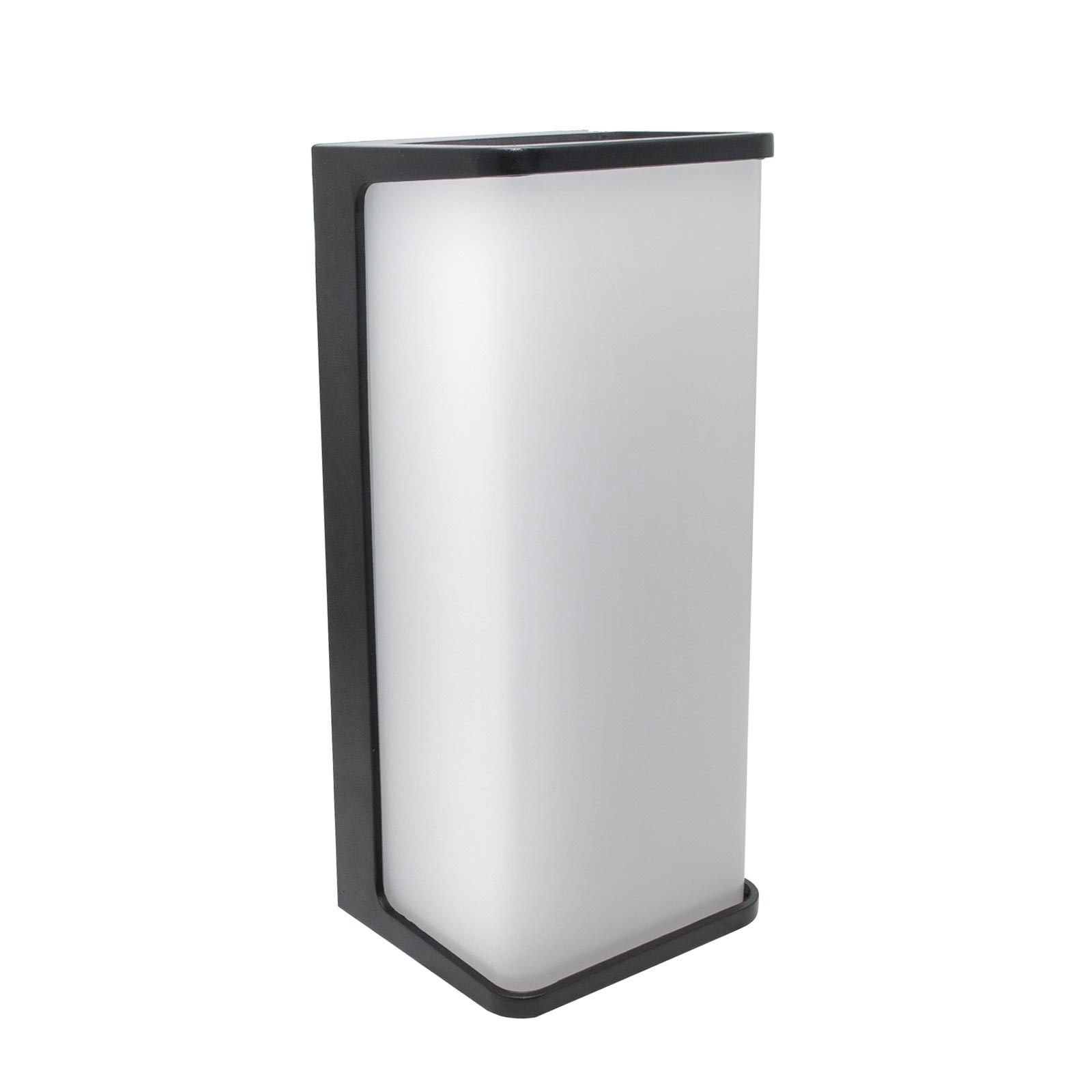 Aplique moderno lámpara impermeable IP65 LED 10W salida 95W aplique de bajo consumo jardín entrada balcón 230V NEGRO 6500K - 3