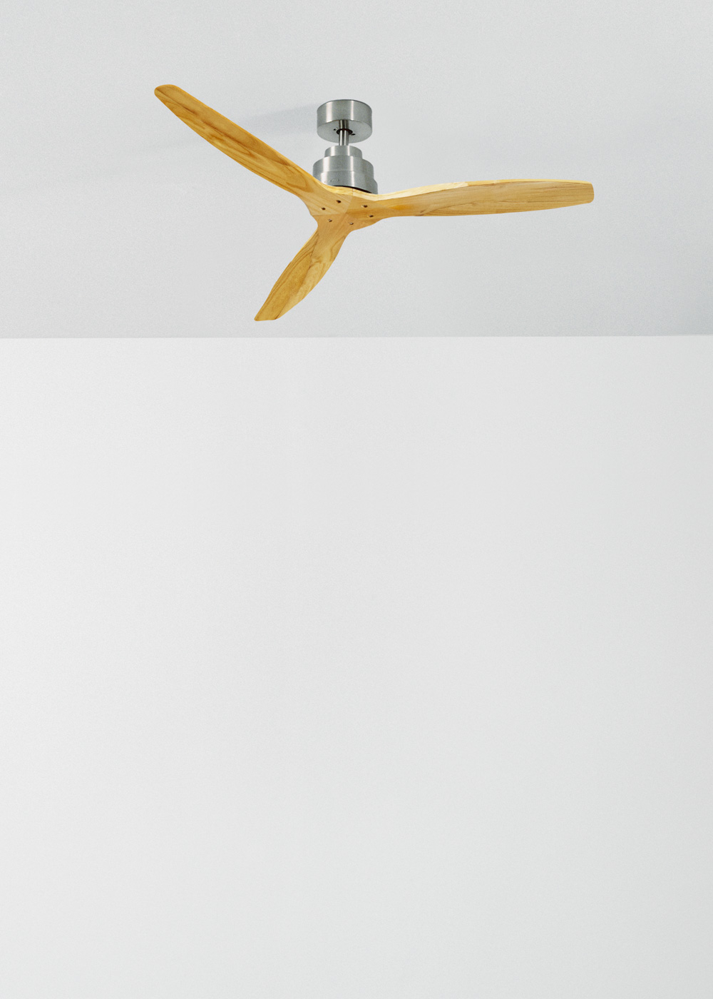 CREATE - WIND STYLANCE M - Ventilateur de plafond 40W silencieux 100% bois Ø 132 cm sans eclaraige sans wifi - 3