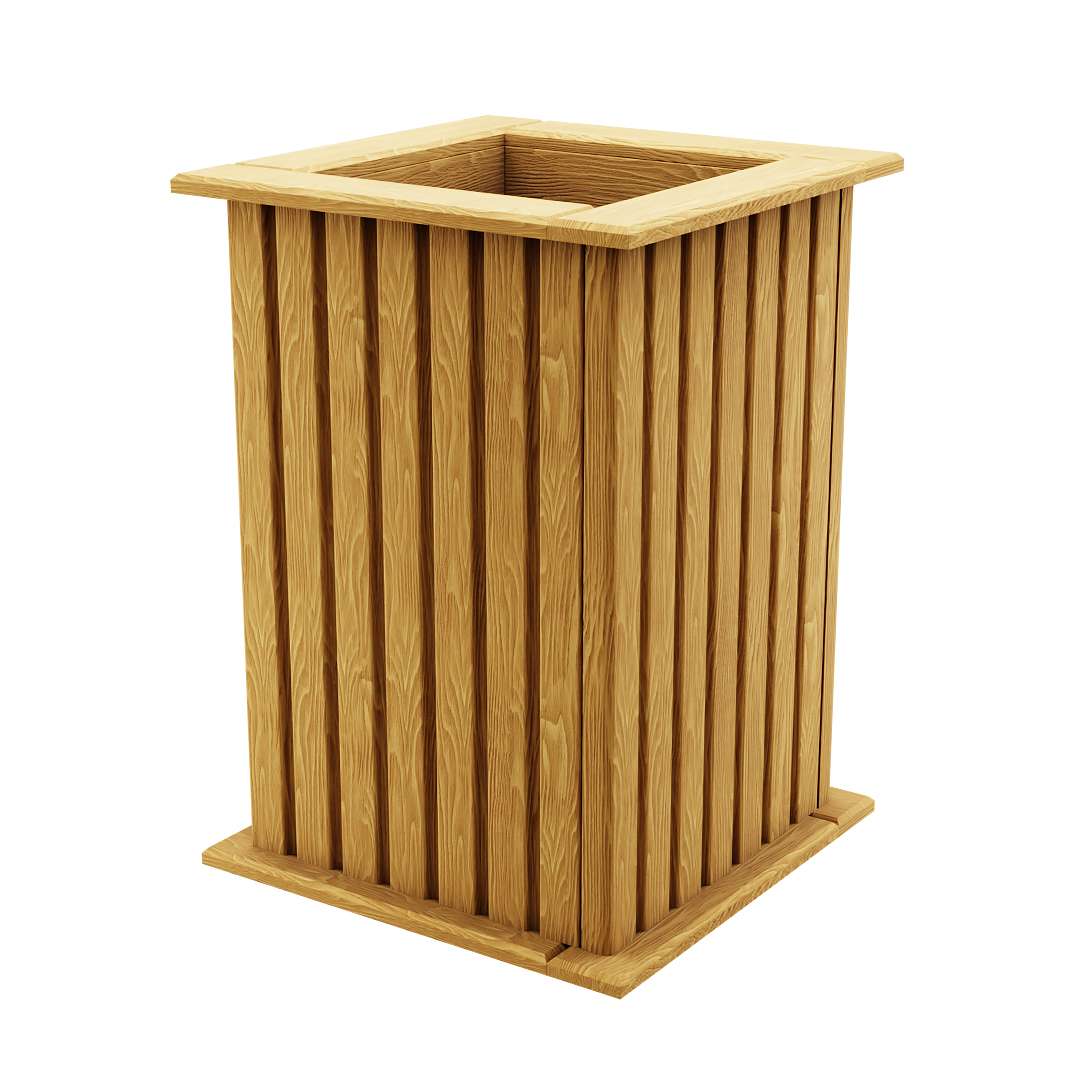 Jardinière Bois Prête à Assembler - Déco Jardin, Terrasse, Balcon - Plusieurs Tailles Et Couleurs