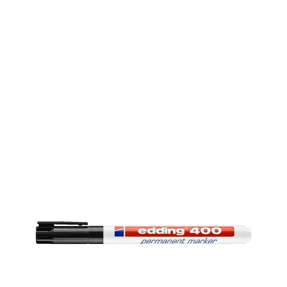 Marker permanentny Edding 400 cienka okrągła końcówka 1 mm wodoodporny tusz