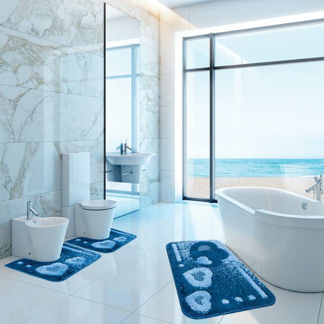 Tappeto Bagno Morbido Scendiletto Moderno Elegante Antiscivolo Assorbente 100 Made In Italy Verde 65052436 Tappeto Bagno Morbido Scendiletto Moderno Elegante Antiscivolo Assorbente 100 Made In Italy Verde 65052436