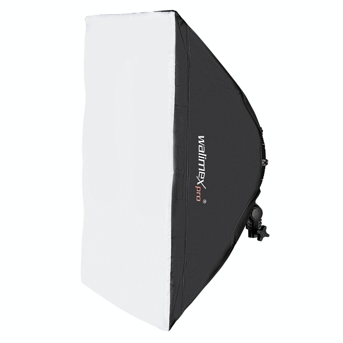 Softbox Walimex Pro Orange Line 50x70 Cm - Pour Flash Elinchrom, Lumière Douce Et Diffuse, Idéale Photo Produit & Portrait