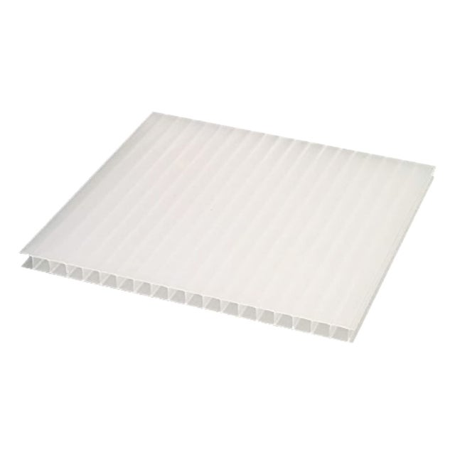 Lastra Policarbonato Alveolare Exolon 6 Mm, 2000x1050 Mm, Doppia Parete, Protezione UV, Made In Italy