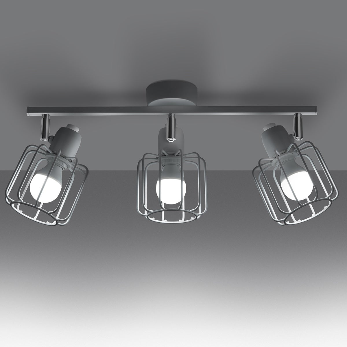 Plafon CELUBI 3 biały LED 3000K - 48x17x19cm Sollux