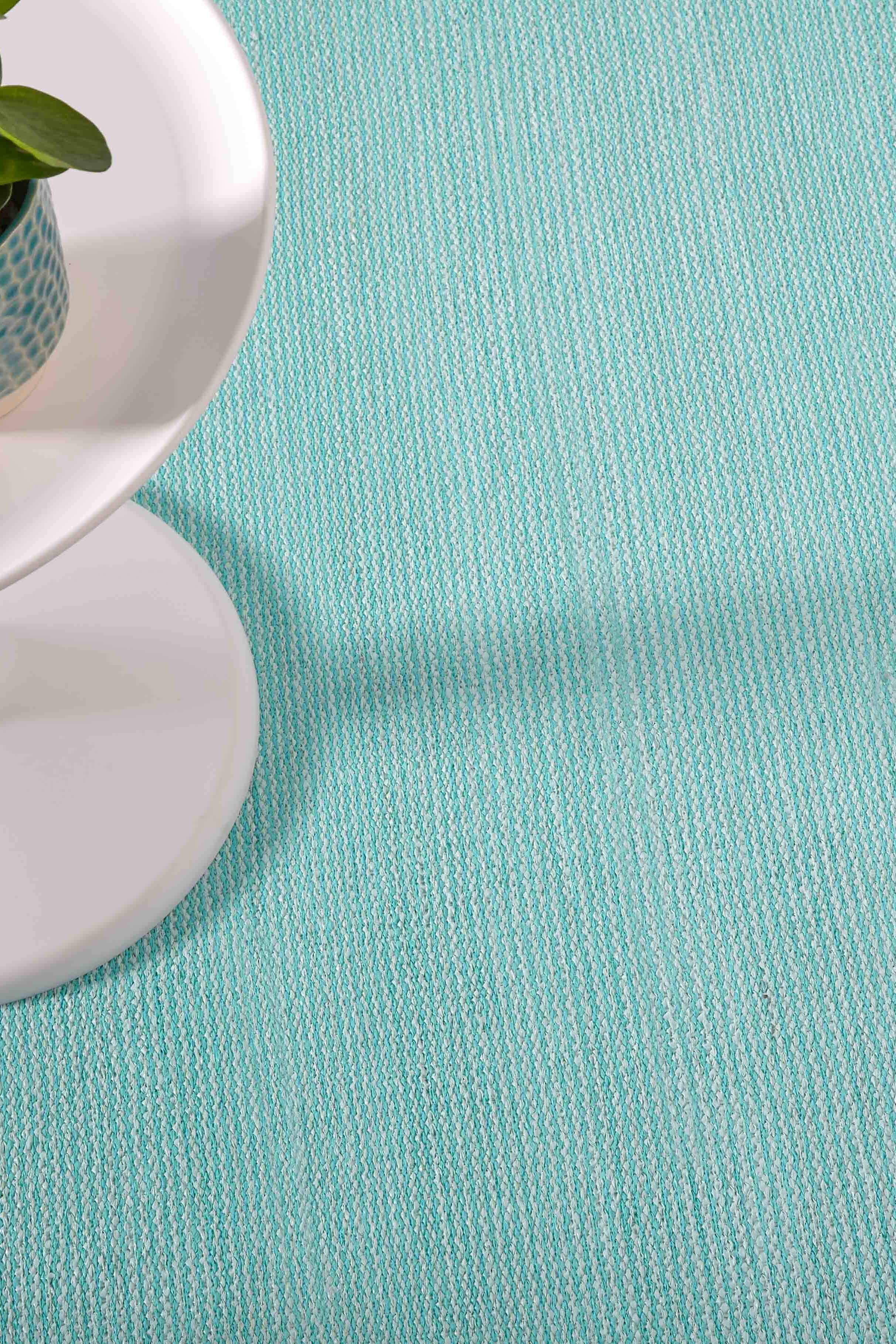 Tappeto in PVC interno ed esterno verde acquamarina 120x180 cm | Resistente, decorativo e facile da pulire | Disponibile in diverse misure - 3