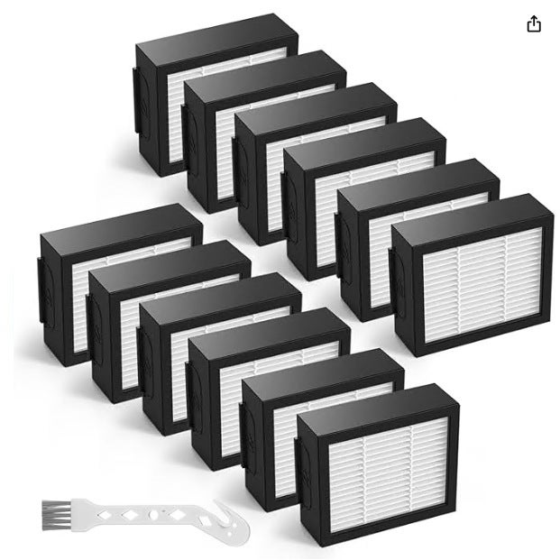 Reputos Para IRobot Roomba I7 E5 E6 I Seri, Piezas De Reputo Para Aspiradora Robot, Filtro Hepa, Cepillo Lateral, Accorios De Rollo - AliExprs 6