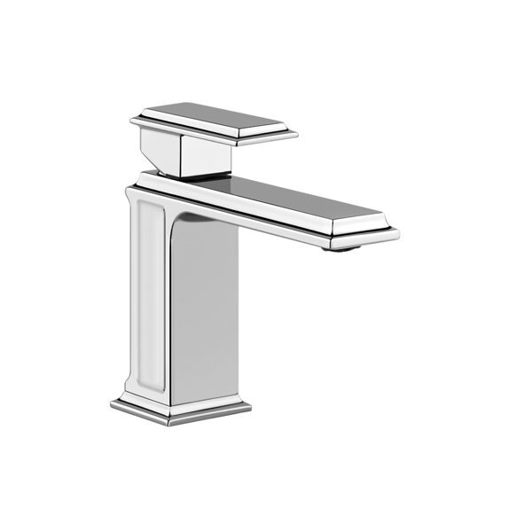 Gessi Eleganza, mitigeur monocommande pour lavabo, raccord pour tuyau ...