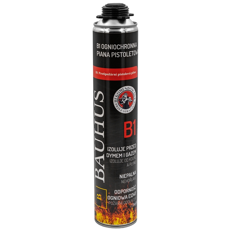 Bauhus B1 Ogniochronna Piana Pistoletowa 750 ml