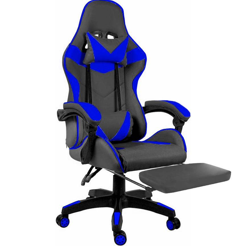 Noua Wei W1 Sedia Gaming PC – Braccioli 4D, Schienale Regolabile 90-150°, Supporto Lombare, Portata 150kg – Nero E Oro