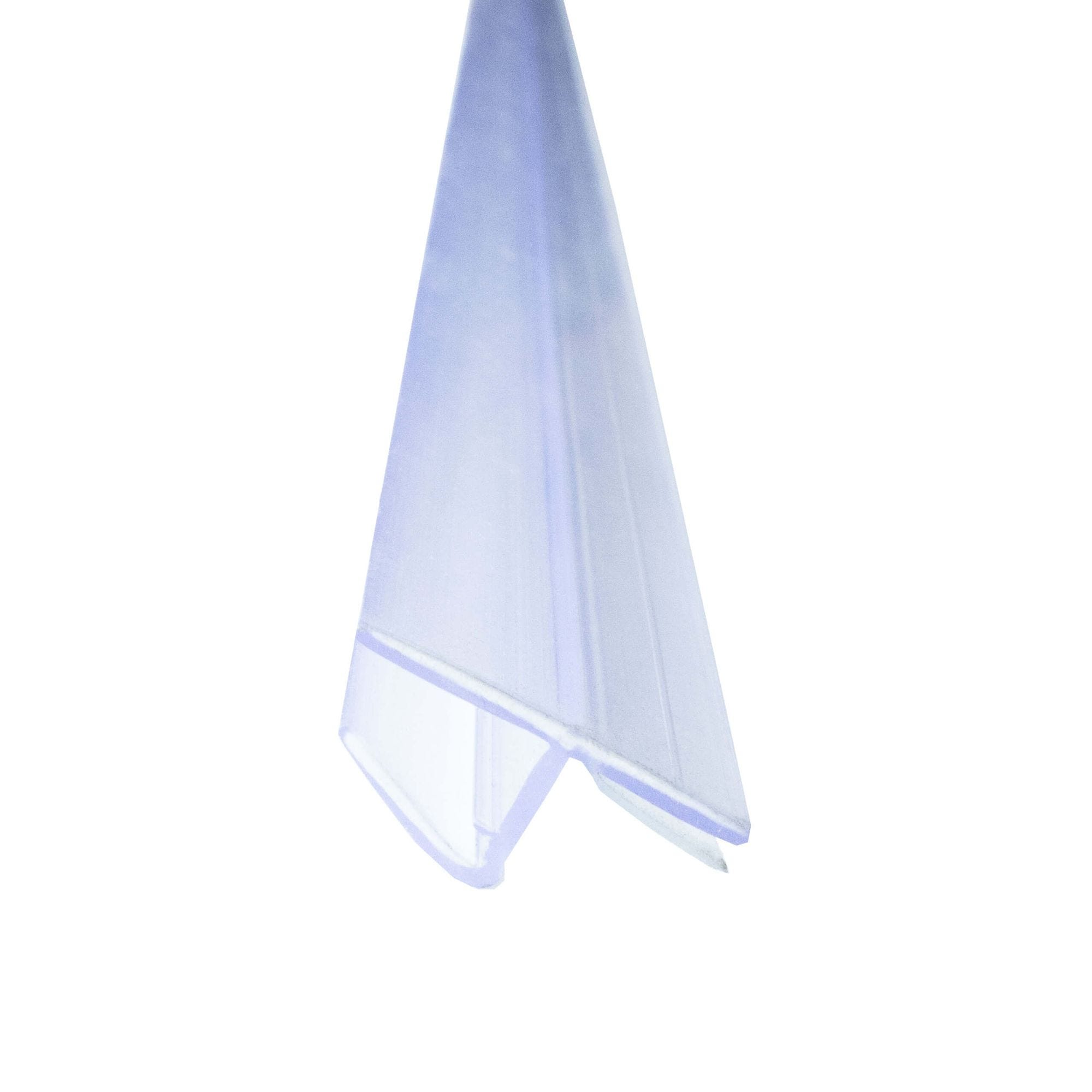 Junta de tope para ducha 180° 2 m para vidrio 6 mm, perfil PVC ...