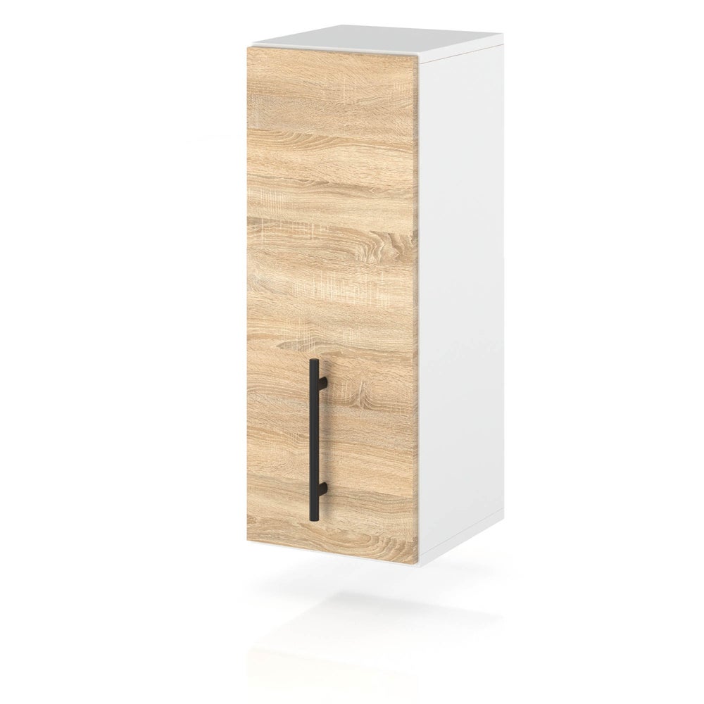 Szafka kuchenna wisząca drewniana modułowa mała 15cm spremium dąb sonoma