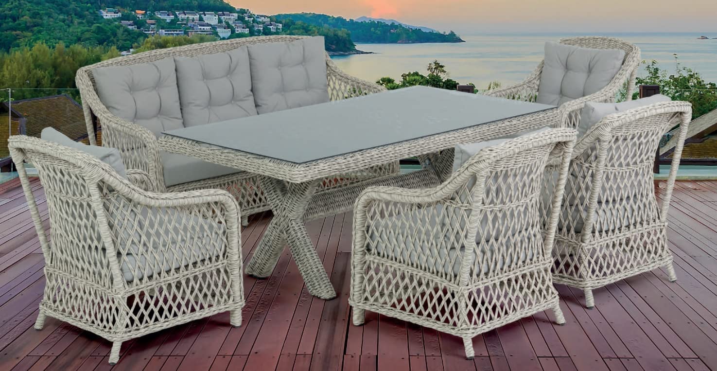 Vimini Divani Esterno Usati Arredo Giardino Salotti Giardino Usati