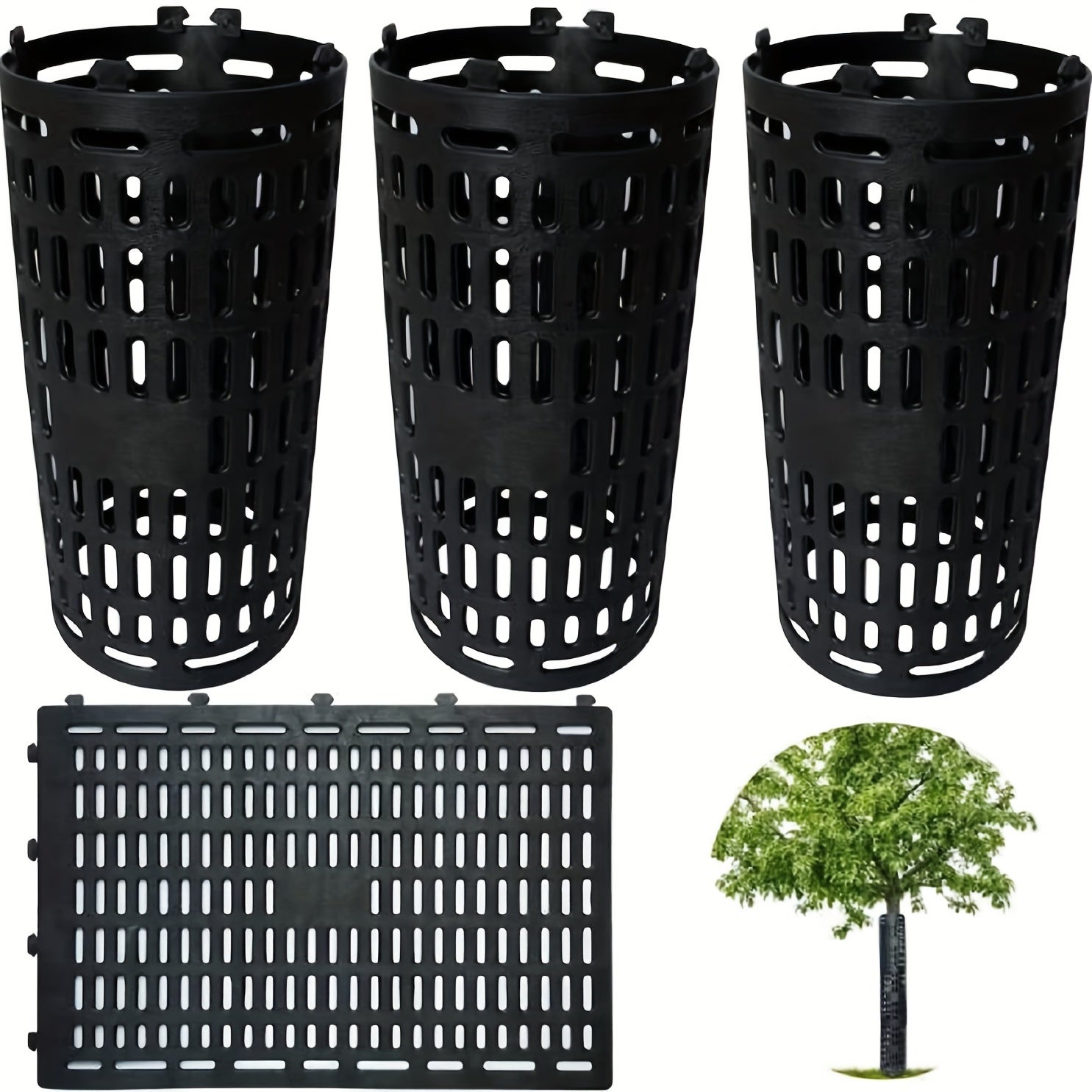 PROTEZIONE TRONCO ALBERO in rete per mantenere i vostri alberi al sicuro da tosaerba e PROTEZIONE TRONCO ALBERO in rete per mantenere i vostri alberi al sicuro da tosaerba e