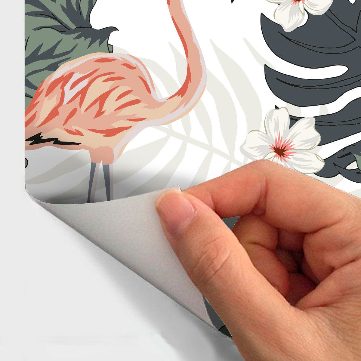 Adesivo arazzo tropicale Contramaestre - Sticker adesivo - adesivi murali - 30x30cm - 4