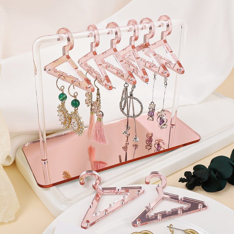 Lot De 12 Paires De Boucles D'oreilles Strass Avec Présentoir - Neuf Sans Emballage D'origine, Idéal Pour Bijouterie/vente