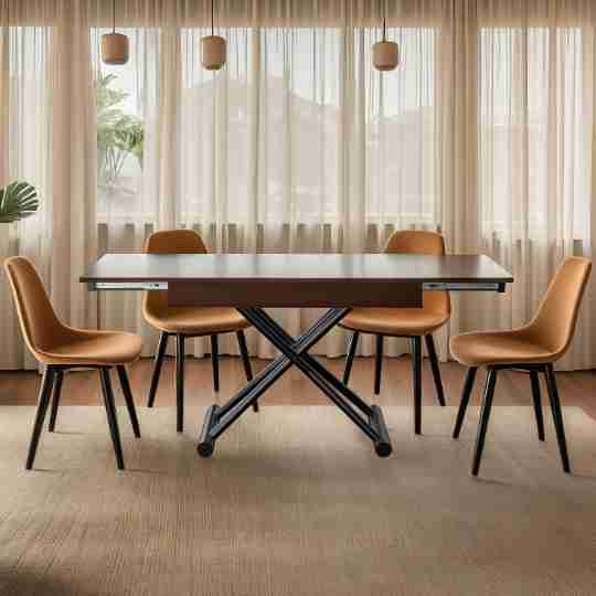 N60 - BASE PARA MESA AJUSTÁVEL E EXTENSÍVEL - 6