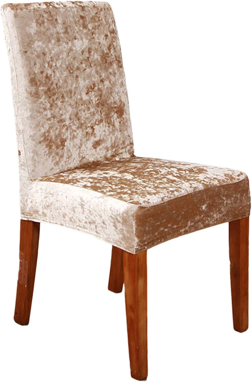 Lot De 6 Housses De Chaise Avec Dossier – élastique, Lavables, Universelles (dos 45-58 Cm, Assise 38-50 Cm) – Vert, Polyester/élasthanne