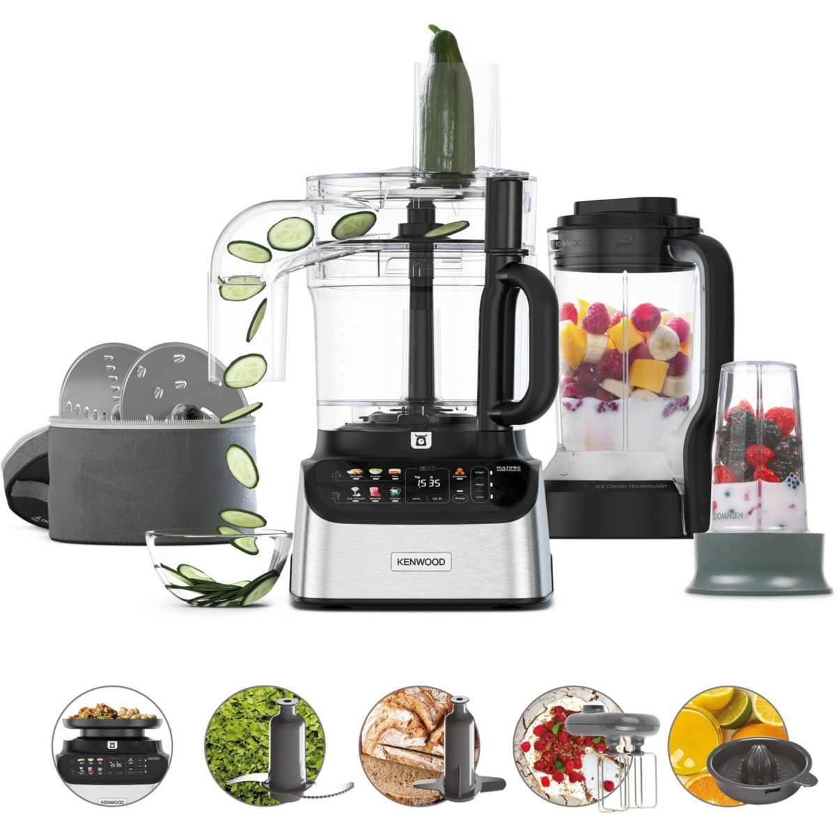 Robot kuchenny Kenwood MultiPro OneTouch moc 1000W pojemność 3L