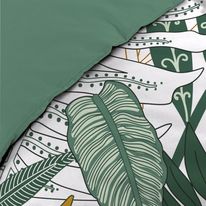 Housse de couette 240 x 220 cm coton 42 fils + 2 taies Florida - 2