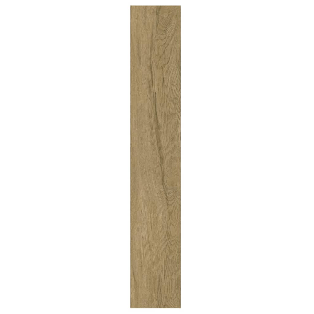 Painel de parede c/ aspeto de madeira 2,06 m² PVC castanho CFW94027 - 7