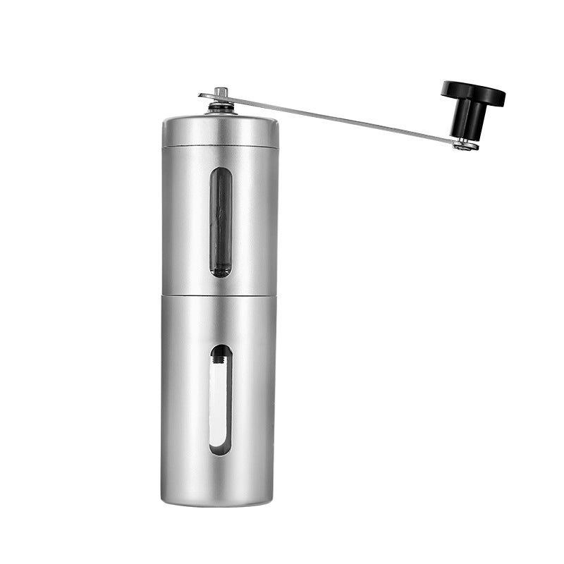 Moulin à Café Manuel Portable En Acier Inoxydable - Mouture Réglable, Idéal Pour Voyage, Camping, Expresso - 6