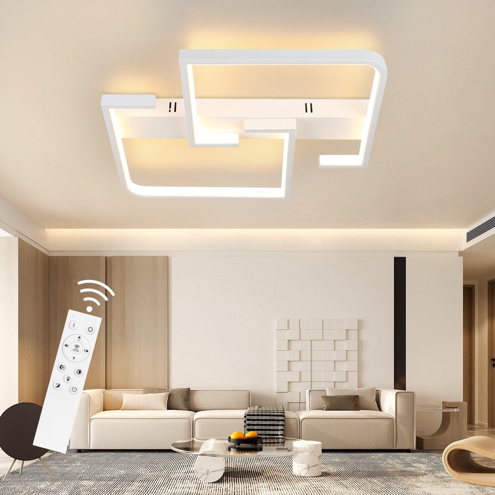 Ganeed Plafoniera Dimmerabile, Plafoniera Moderna, Plafoniera LED Lineare In Acrilico Plafoniera Con Telecomando Plafoniera Per Soggiorno Cucina Sala Da Pranzo Camera Da Letto Nero 40w 67399250 Ganeed Plafoniera Dimmerabile, Plafoniera Moderna, Plafoniera LED Lineare In Acrilico Plafoniera Con Telecomando Plafoniera Per Soggiorno Cucina Sala Da Pranzo Camera Da Letto Nero 40w 67399250
