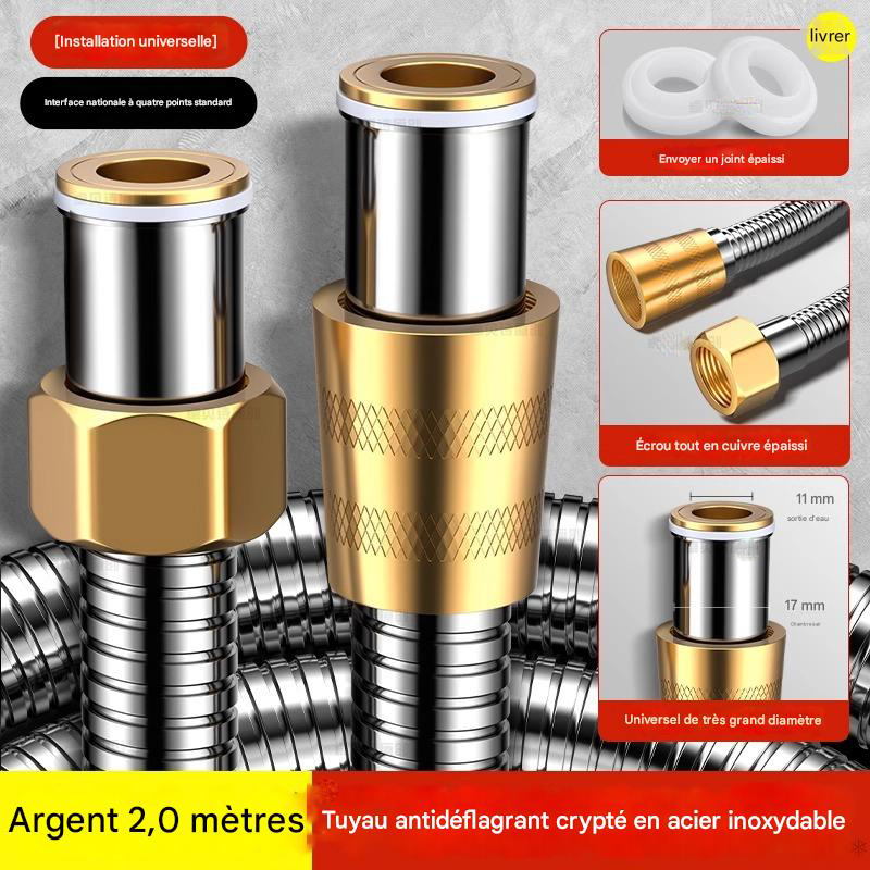Bol Service Handi Biriyani Cuivre Martelé Et Inox 20 Cm - Vaisselle Indienne Élégante
