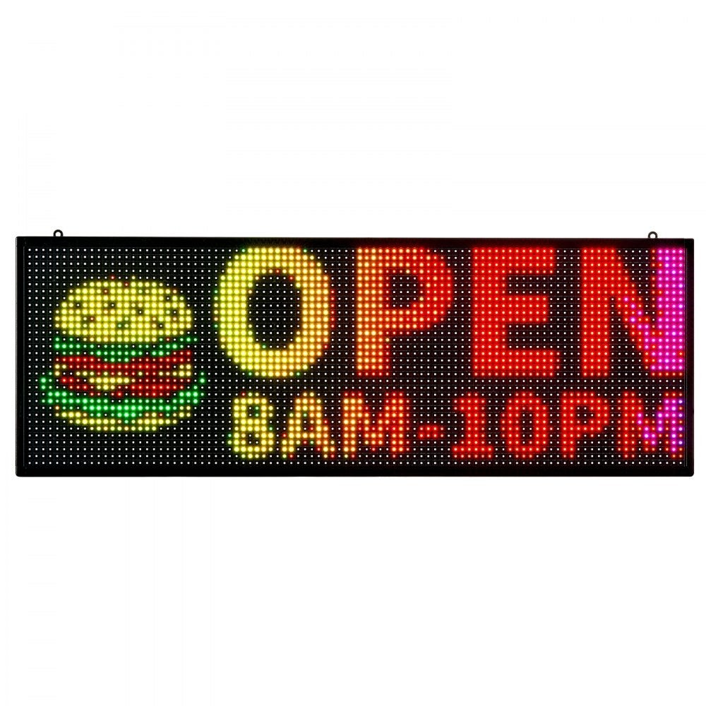 Panel LED P10 colores 102 x 36 cm Bluetooth | Leroy Merlin